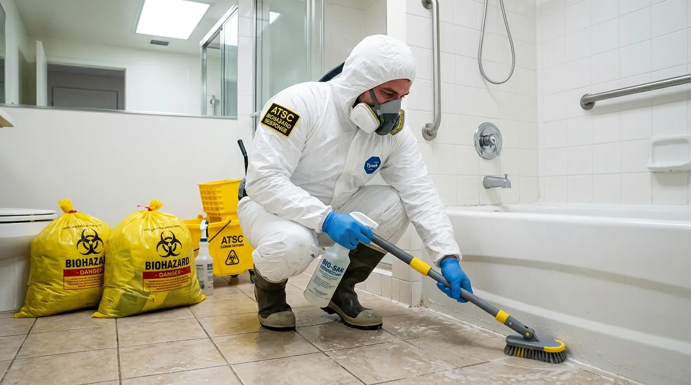 Decontamination equipment deployed for Blood Cleanup in Avondale